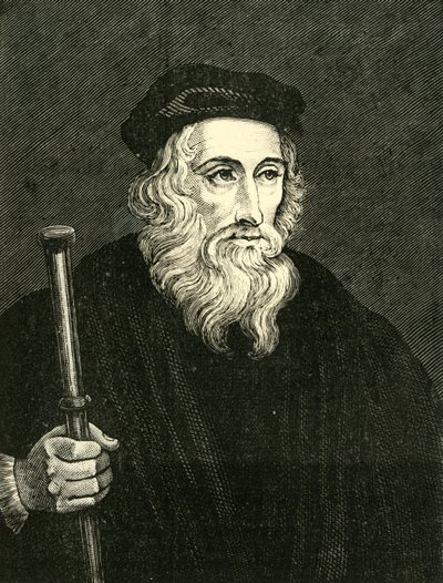 John Wyclif door Unbekannt