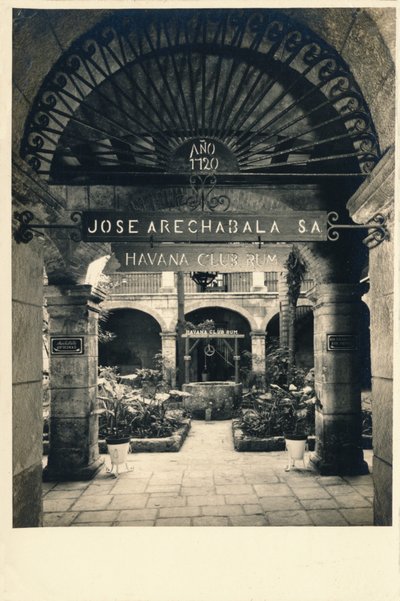 Jose Arechabala S.A. - Havana Club Rum, ca. 1910 door Unbekannt
