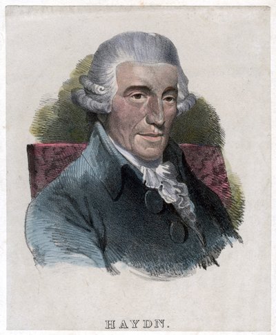 Joseph Haydn, Oostenrijkse componist door Unbekannt