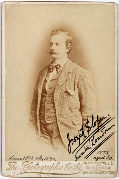Joseph Sloper, Engelse uitvinder door Unbekannt