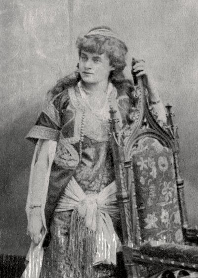 Julie Feyghine, Franse actrice, 1881 door Unbekannt