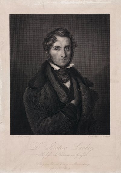 Justus von Liebig, Duitse chemicus door Unbekannt