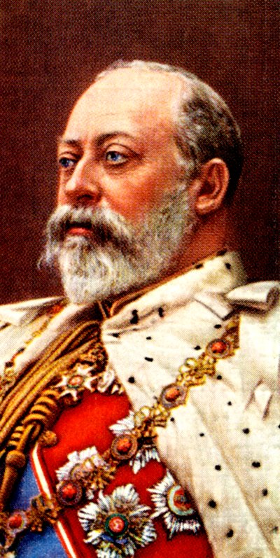 Koning Edward VII door Unbekannt