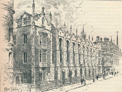King Edward VI School, Birmingham, 19e eeuw 1906 door Unbekannt