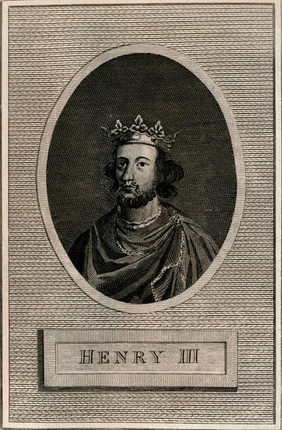 Koning Hendrik III door Unbekannt