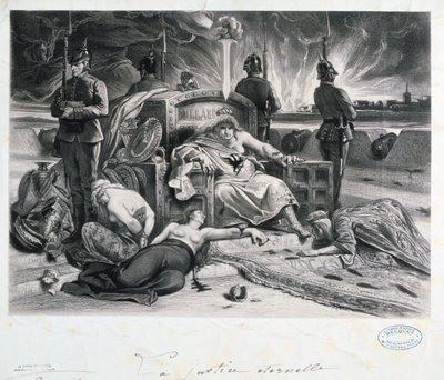 La Justice Eternelle, Frans-Pruisische oorlog, 1870-1871 door Unbekannt