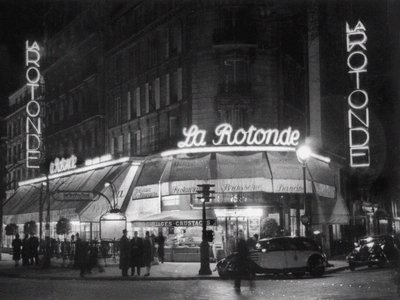 La Rotonde, Boulevard du Montparnasse, 1939 door Unbekannt