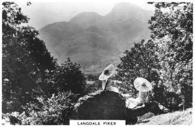 Langdale Pikes, Cumbria, 1936 door Unbekannt