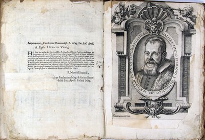 Blad van het boek De Assayer Il Saggiatore door Galileo Galilei, 1623 door Unbekannt