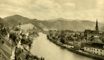 Leoben, Stiermarken, Oostenrijk door Unbekannt