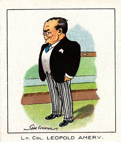 Leopold Charles Maurice Stennett Amery, Engelse conservatieve politicus door Unbekannt