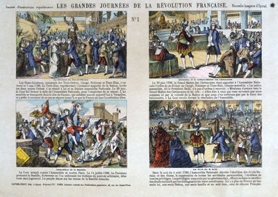 Les Grandes Journées de la Révolution Française, Revolutie van 1789, Frankrijk door Unbekannt