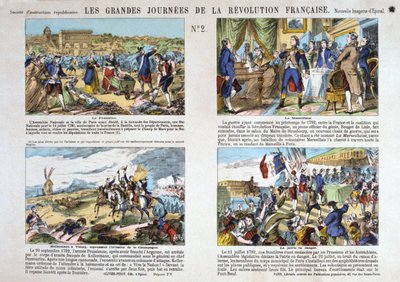 Les Grandes Journées de la Révolution Française, Revolutie van 1789, Frankrijk door Unbekannt