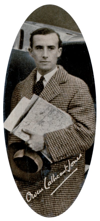 Luitenant Owen Cathcart Jones, Britse piloot, 1935 door Unbekannt