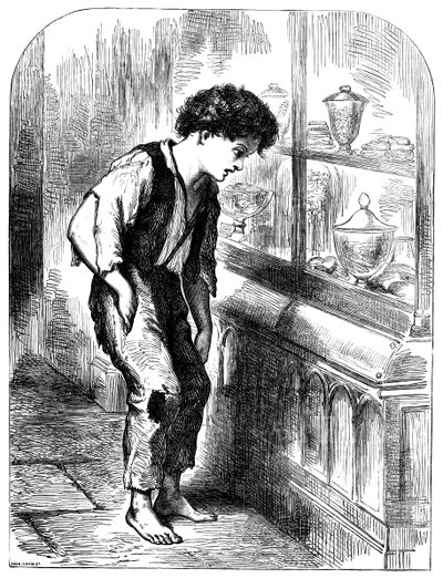Londense Straatjongen, 1883 door Unbekannt