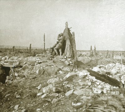Uitkijkpost, Fort Vaux, Noord-Frankrijk, ca. 1914-ca. 1918 door Unbekannt