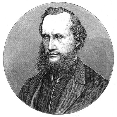 Lord Kelvin, Schotse wiskundige en natuurkundige, 1876 door Unbekannt