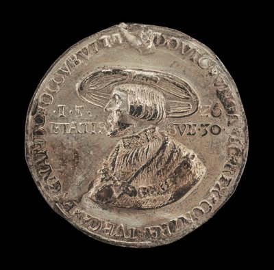 Lodewijk II, Koning van Hongarije en Bohemen (voorzijde) door Unbekannt