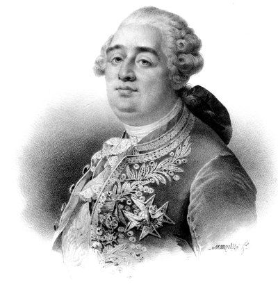 Lodewijk XVI, koning van Frankrijk door Unbekannt