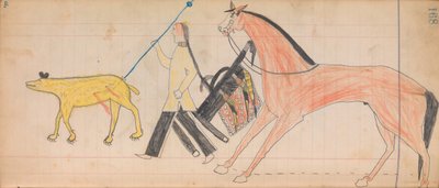 Maffet Ledger: Tekening, ca. 1874-81 door Unbekannt