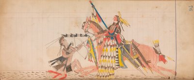 Maffet Ledger: tekening, ca. 1874-81 door Unbekannt