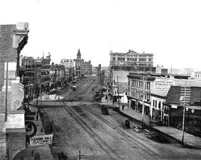 Main Street, Winnipeg, Manitoba, Canada door Unbekannt