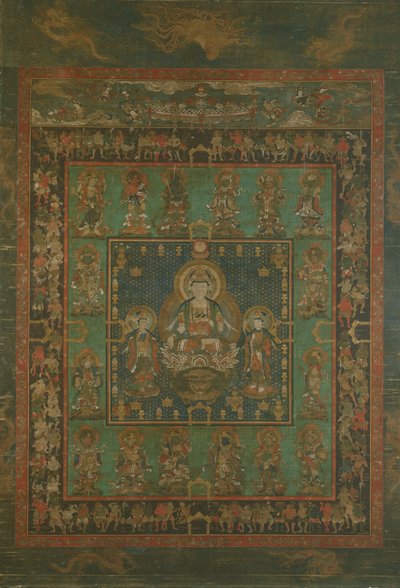 Mandala van Hannya Bosatsu door Unbekannt