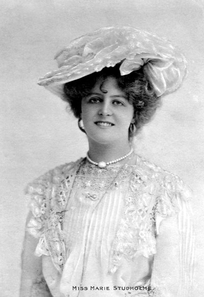 Marie Studholme 1875-1930, Engelse actrice, 1903 door Unbekannt