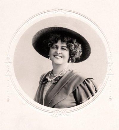 Marie Studholme 1875-1930, Engelse actrice, 1909 door Unbekannt