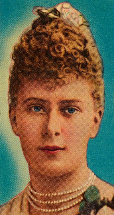 Mary van Teck voor haar huwelijk met de hertog van York, 1890s 1935 door Unbekannt
