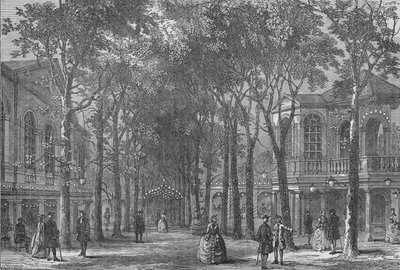 Marylebone Gardens, Westminster, Londen, 1870-1878 door Unbekannt