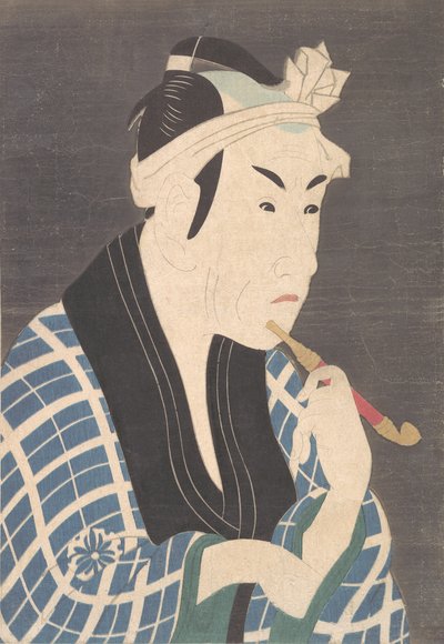 Matsumoto Koshiro IV als de visverkoper Gorobei door Unbekannt