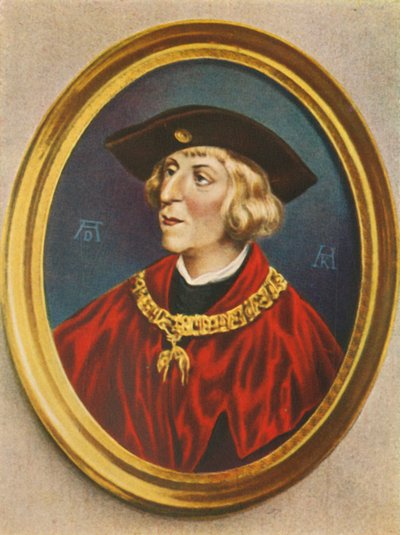 Maximiliaan I door Unbekannt