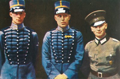 Moderne vijfkamp winnaars, 1928 door Unbekannt