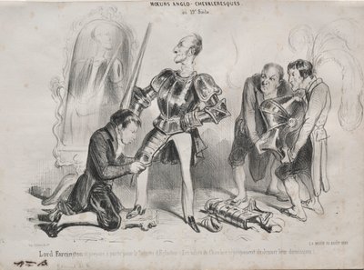 Anglo-ridderlijke zeden, 1839 door Unbekannt