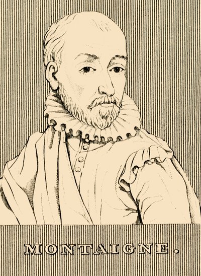 Montaigne, 1533-1592, 1830 door Unbekannt