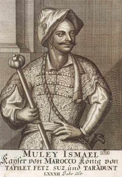 Moulay Ismaïl Ibn Sharif, Koning van Marokko, 1726 door Unbekannt