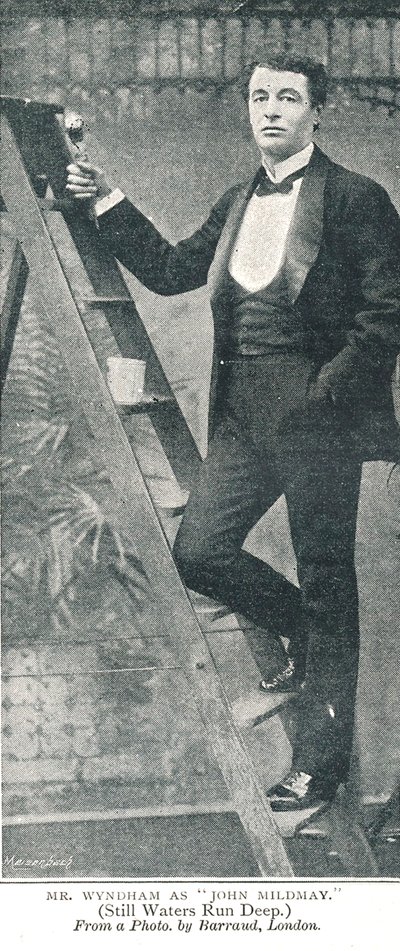 Mr. Charles Wyndham, ca. 1890s door Unbekannt