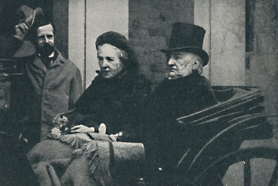 De heer en mevrouw Gladstone rijden door Glasgow tijdens de algemene verkiezingen van 1892 door Unbekannt