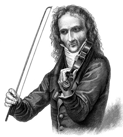 Niccolò Paganini, Italiaanse violist, altviolist en componist, 1830s door Unbekannt