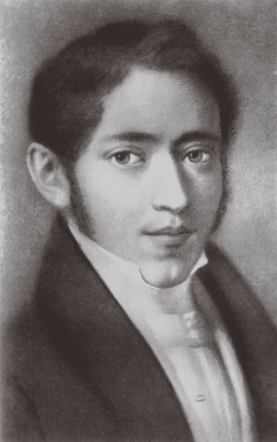 Nikolay Platonovich Ogarev 1813-1877, 1830 door Unbekannt