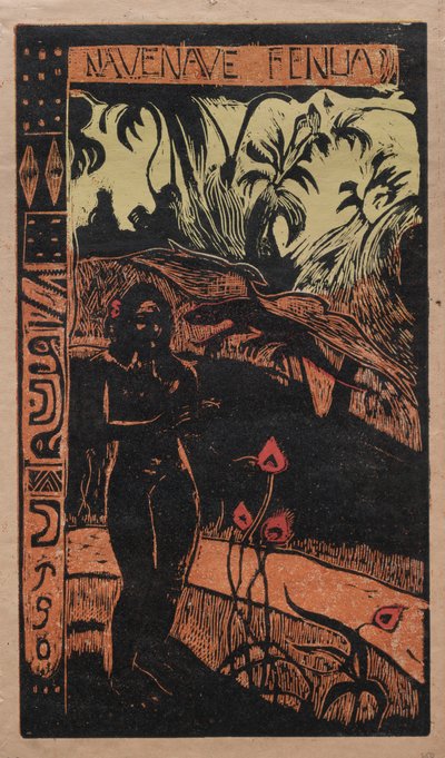 Noa Noa: Nave Nave Fenua Geurige Eiland, 1893-1894 door Unbekannt