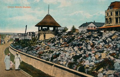 Ocean Beach, Durban, ca. 1914 door Unbekannt