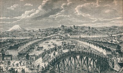 Oud Tokio: de stad Edo, zetel van de regering van de shoguns gedurende honderden jaren, 1907 door Unbekannt