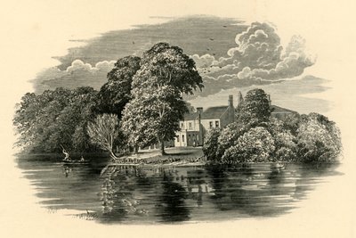 Aan de Lea, ca. 1890 door Unbekannt