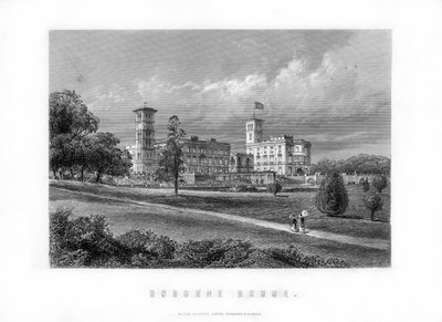 Osborne House, voormalig koninklijk verblijf in East Cowes, Isle of Wight, Engeland, 1899 door Unbekannt
