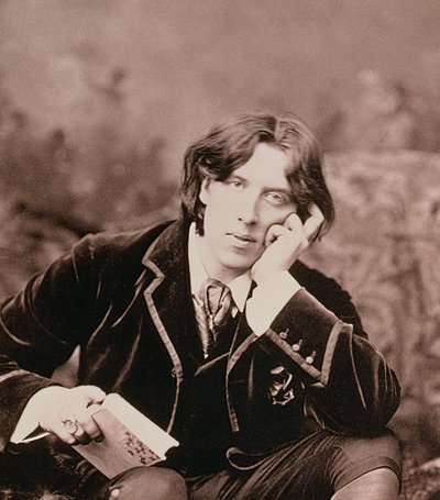 Oscar Wilde, Iers geboren toneelschrijver en humorist, 1882 door Unbekannt
