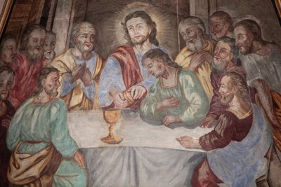 Onze-Lieve-Vrouw van Tenhemelopneming kerk. Het Laatste Avondmaal Cordon Frankrijk door Unbekannt