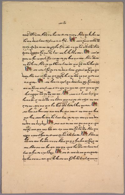Pagina uit Ramayana, 1800s door Unbekannt