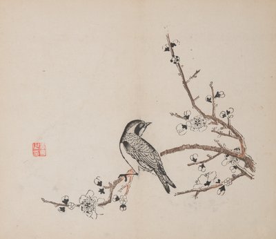 Pagina uit Shi Zhu Zhai door Unbekannt